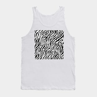 Animal Prints Zebra Pattern 1 Tank Top